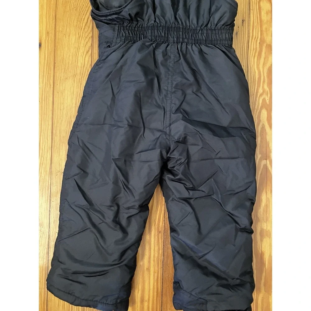 NWOT DKNY Toddler Kids Winter Snow‎ Bib Black Size 24m Ski